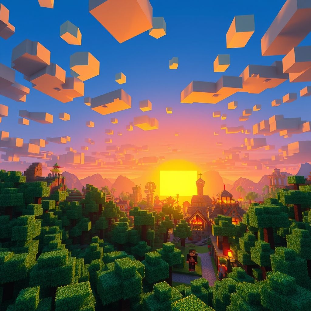 ความคิดสร้างสรรค์ด้านสีใน 'A Minecraft Movie'